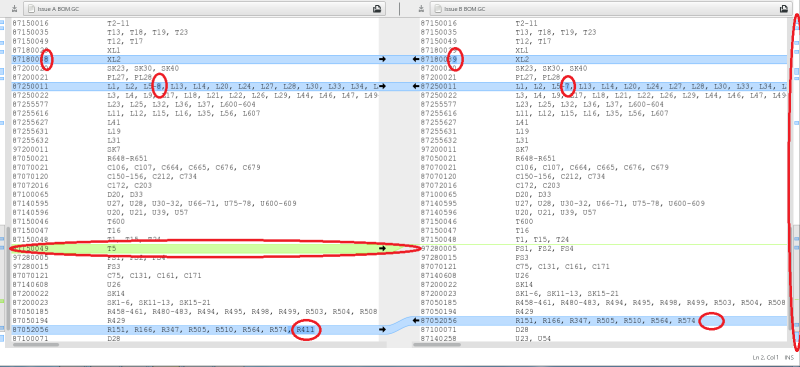 在發(fā)布程序集時(shí)，是否有快速比較物料清單BOM表以找出差異的方法？ 在發(fā)布程序集時(shí)，是否有快速比較物料清單BOM表以找出差異的方法？ 